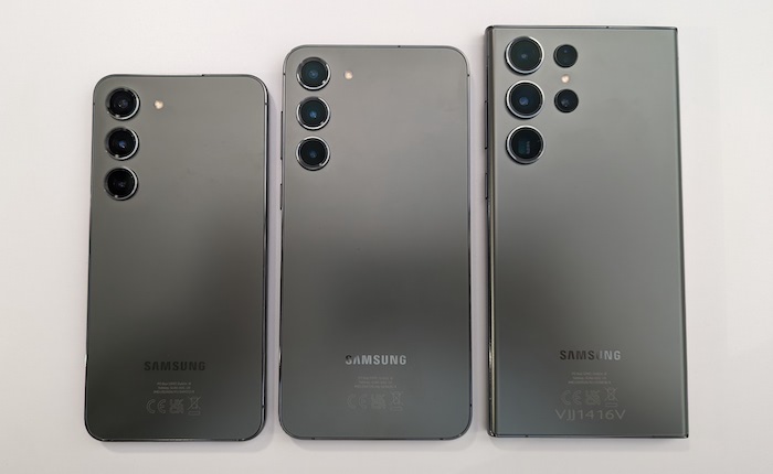 Samsung Galaxy S23 vs. Galaxy S23+ vs. Galaxy S23 Ultra im Vergleich Kamera-Design hinten