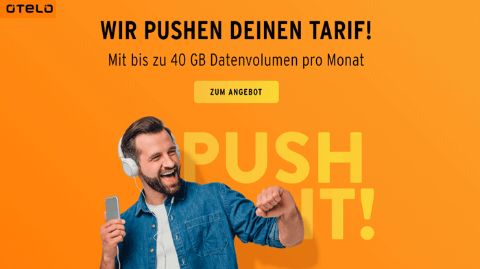 otelo Allnet-Flat Go und Aktionstarife im Vodafone-Netz