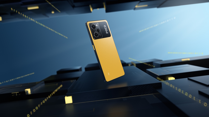 Xiaomi Poco X5 Pro 5G in Gelb