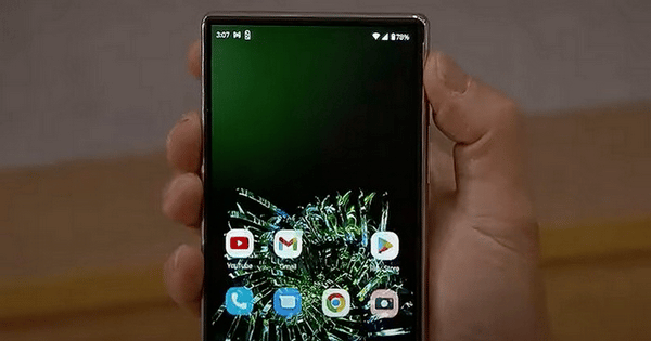 Motorola Rollable-Display Prototyp