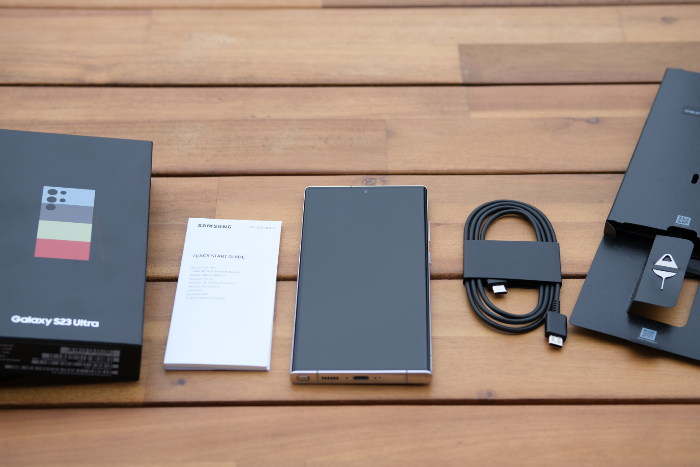 Samsung Galaxy S23 Ultra - Test - Lieferumfang