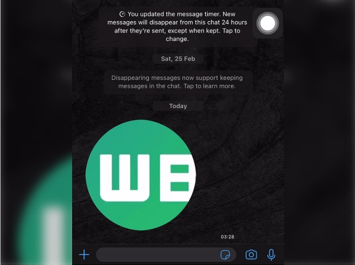 WhatsApp-Videonachrichten nahen