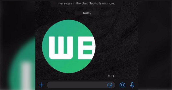 WhatsApp-Videonachrichten nahen
