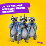 SIMon mobile Freunde werben
