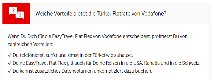 Vodafone Türkei Option Vodafone Türkei Option
