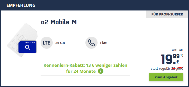 freenet o2 Mobile M