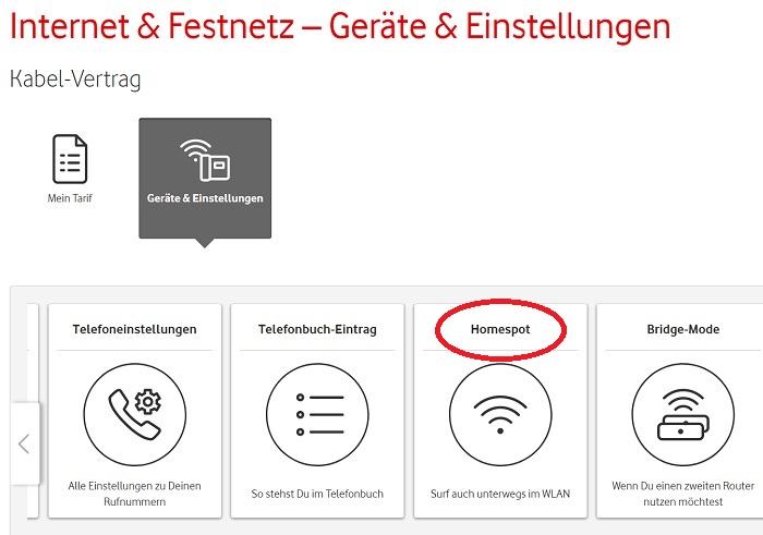Homespot einrichten 3