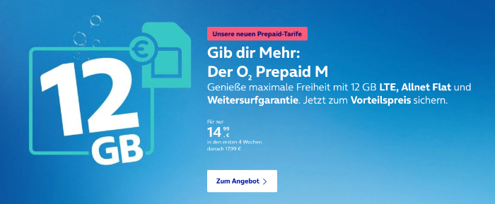 o2 Prepaid 2023 - Header