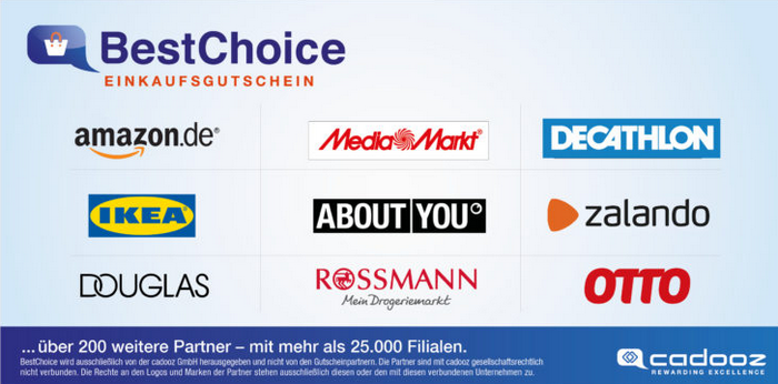 BestChoice-Gutschein einlösen