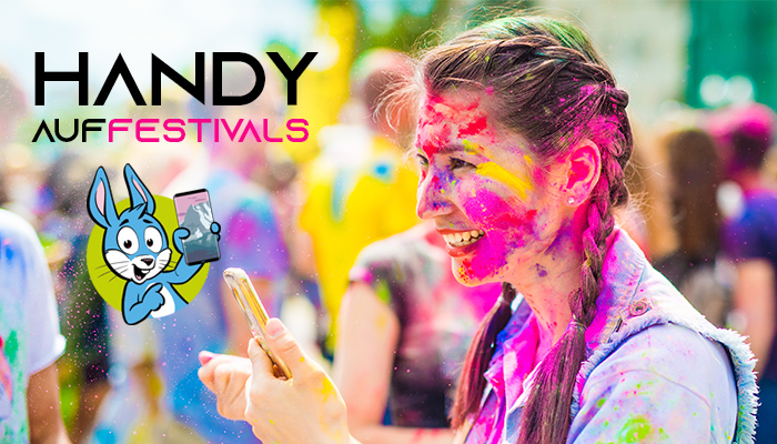 Handy auf Festivals