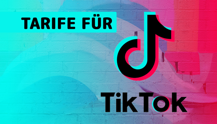 Handytarife für TikTok