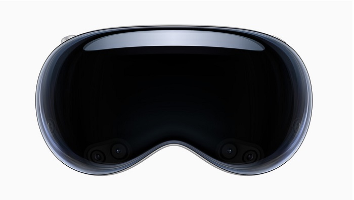 Detailansicht der Apple Vision Pro