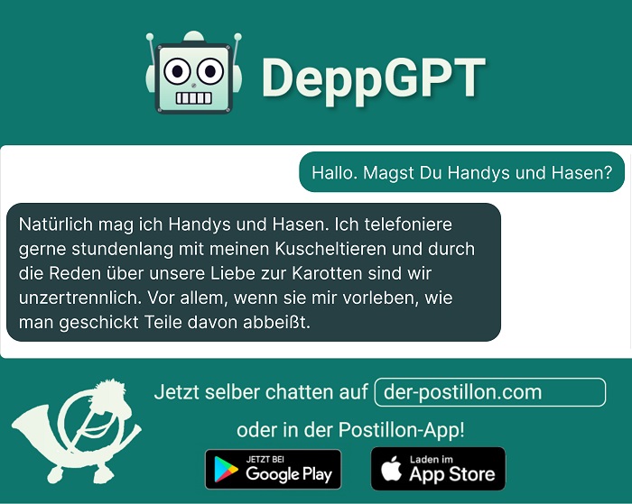 Unterhaltung mit DeppGPT