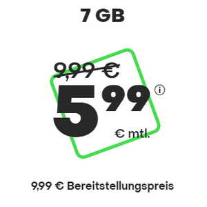 handyvertrag.de 7 GB Aktionstarif