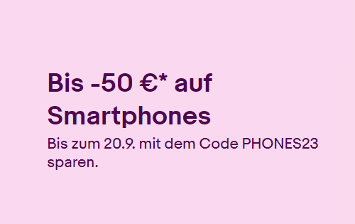 eBay 10% auf Handys & Zubehör