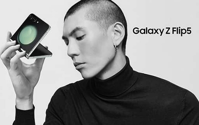 So sieht das Galaxy Z Flip 5 aus