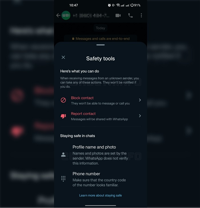 WhatsApp-Sicherheitstools