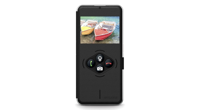 Emporia SMART.6 mit Smart Cover und Vertrag ion den Netzen von Telekom, Vodafone und o2 Telefónica