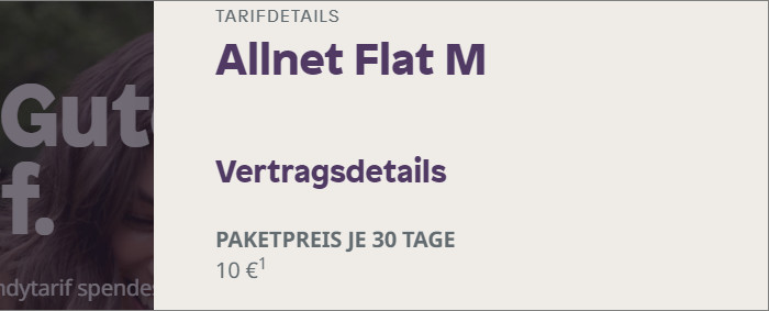 share-mobile Laufzeit