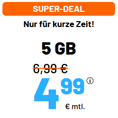 simde 5GB Aktion
