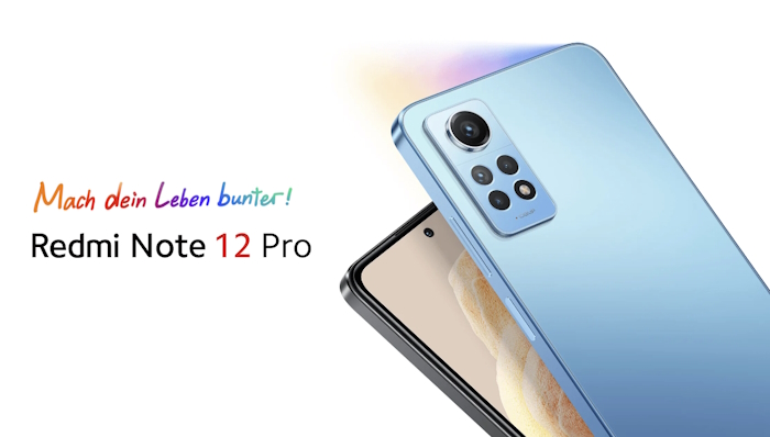 Xiaomi Redmi Note Pro 12 4G mit Vertrag in den Netzen von Telekom, Vodafone und o2 Telefónica