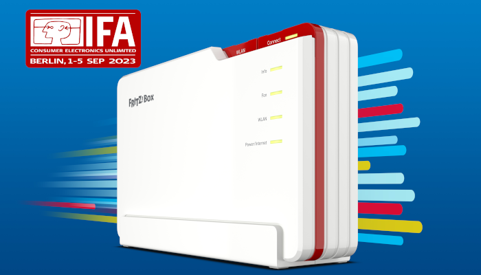 AVM mit Produktneuheiten auf der IFA 2023 (Bildquelle: AVM)