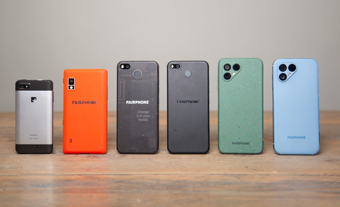 Evolution bis hin zum Fairphone 5 mit Vertrag