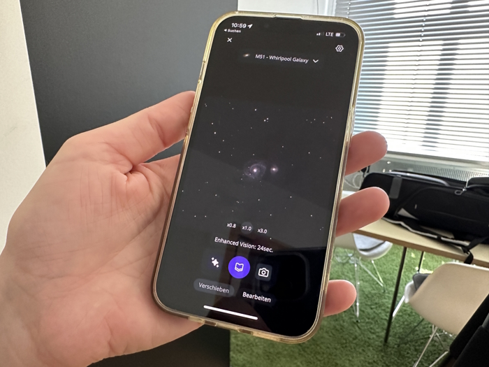 Unistellar App zur Himmelsbeobachtung