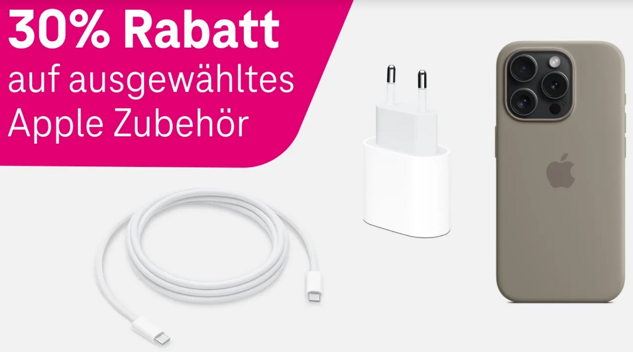 Apple-Zubehör um 30 Prozent reduziert