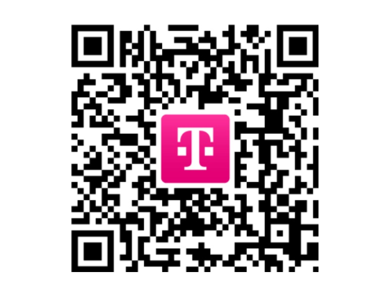 Scanne den Code in der MeinMagenta-App