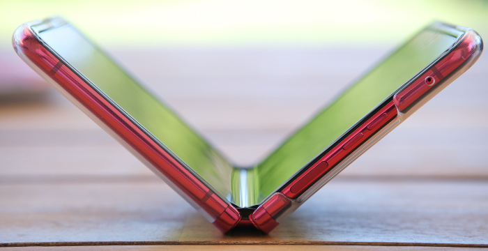Motorola Razr 40 Ultra - Test - Faltung