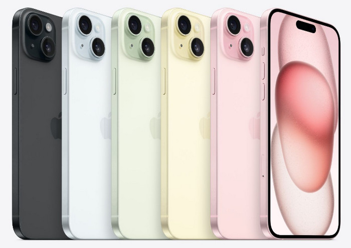 iPhone 15 Farben
