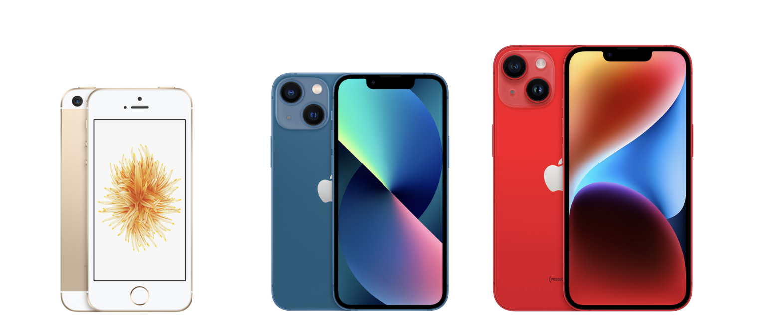 Apple iPhone SE und iPhone 13 Mini