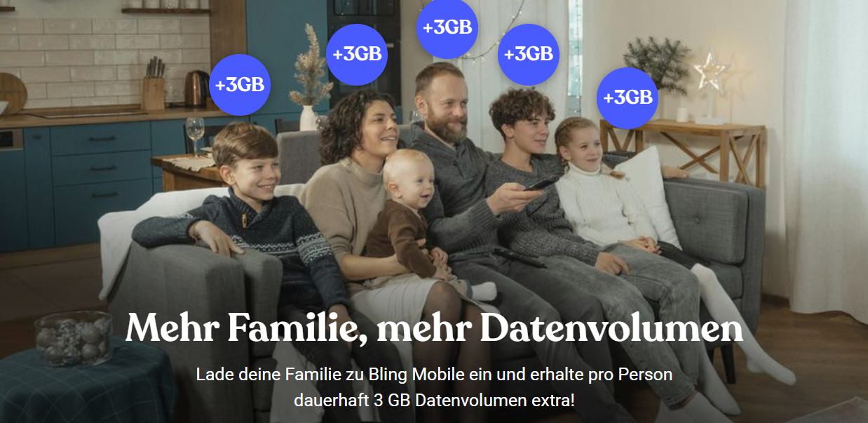Handyvertrag für Familien