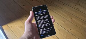 Zu Beginn musst Du natürlich ein Update installieren. (Foto: Sven Wernicke / Handyhase.de)