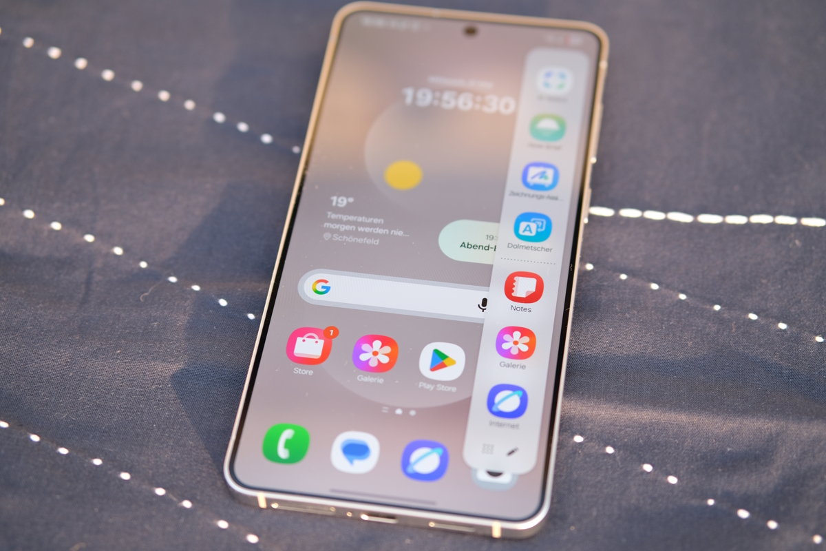 Samsung Galaxy S25 Edge im Test – OneUI 7