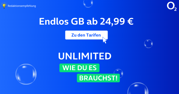 o2 Unlimited Deal Magazinslider