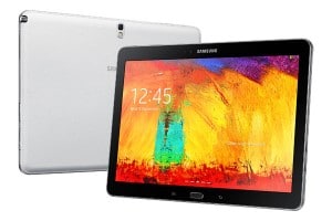 Samsung Galaxy Note 10.1 hinten