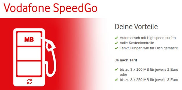Vodafone SpeedGo dauerhaft deaktivieren