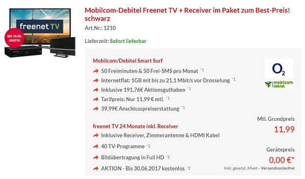 o2 Smart Surf (md) + freent TV neu