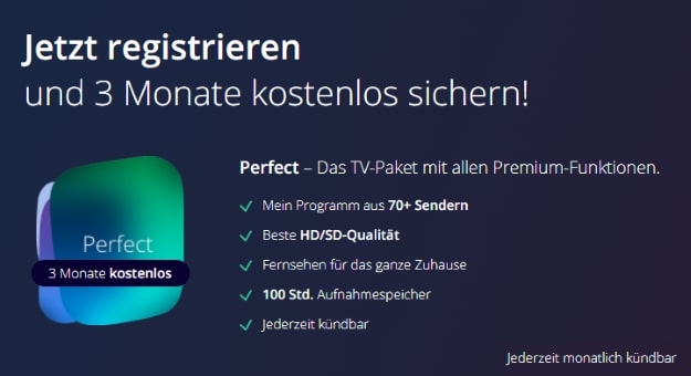 Waipu.tv Perfect 3 Monate kostenlos testen