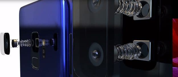 Samsung Galaxy S9 mit einem Kamera-Sensor, Galaxy S9 Plus mit Dual-Kamera