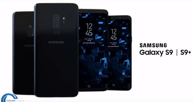 Samsung Galaxy S9 mit 5,8-Zoll-Display und Galaxy S9 Plus mit 6,2-Zoll-Display