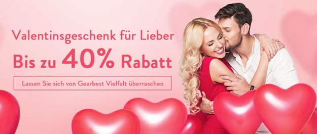 Gearbest mit Aktion - Valentinsgeschenke, wie Smartphones von Xiaomi, günstig abgreifen