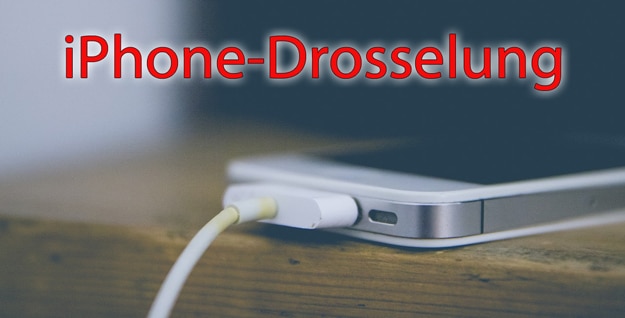 Apple iPhone 6, 6S, 7 und SE - gedrosselt Leistung, wenn Akku schwach, Lösungen für Problem
