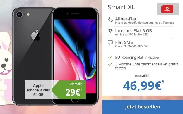 Weitere Verträge zum Apple iPhone 8