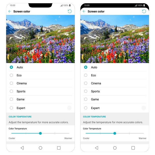 LG G7 ThinQ mit hellem, intelligentem Display