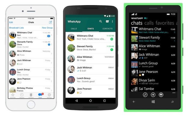 WhatsApp kostenloser Messenger für Android, iOS iPhone, Windows Phone - Alle Details und Hintergründe
