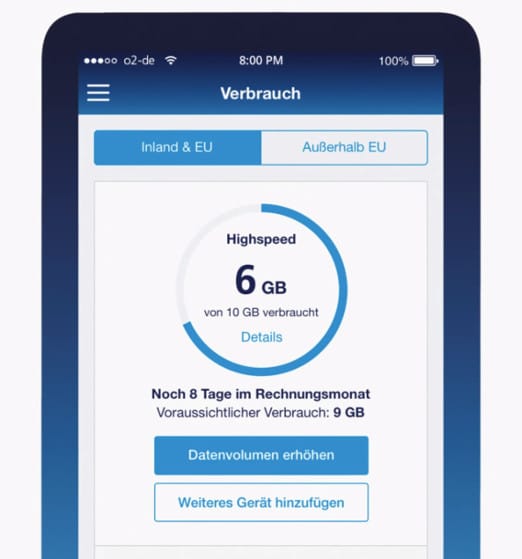 o2 connect geraet hinzufuegen