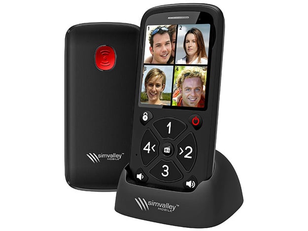 simvalley communications RX-800.radio 5-Tasten-Senioren-Handy Kurz-Test